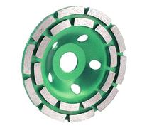 Tbest Meule Disque 125mm pour Béton Marbre Maçonnerie | Conception à double rangée, taille 125 x 22,2 mm, durée de vie, adaptée au polissage du béton et du marbre.