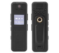 Tbest Mini Camera De Poche, Caméra Corporelle De Police,Mini Caméra Corporelle,Enregistrement Audio Vidéo,Caméra Portée sur Le Corps avec Support Magnétique,Mini Caméscope De Poche De Police À Vision