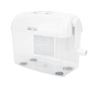 Tbest Mini Déchiqueteuse à Papier, Conception Durable à Manivelle | Taille compacte, Fonctionnement silencieux, Utilisation manuelle facile, Idéal pour la maison, Élimination efficace des