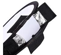 Tbest Mini Diffuseur de Flash Rond Portable pour, Accessoires D'éclairage de Studio Photo Professionnel, Blanc et Noir, 30 Cm et 40 Cm (30cm)