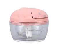 Tbest Mini Moulin à Ail, Conception Ergonomique pour une Utilisation | Fond efficace et antidérapant, matière plastique durable, idéal pour hacher, idéal pour les tâches de cuisine