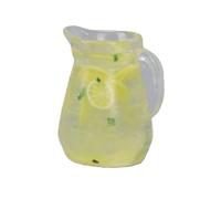 Tbest Mini Pichet à Limonade, Accessoires en Résine Durable (1:12 3 Set) | Jolis verres miniatures pour maisons de poupées, détails de simulation, parfaits pour les jardins de fées