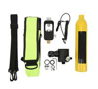 Tbest Mini Réservoir de Plongée avec acité de 0,5 L, Réservoir de Plongée sous-Marine de 0,5 L pour équipement de Plongée sous-Marine, Respiration sous-Marine de 5 à 10 Minutes