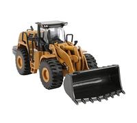 Tbest Modèle de Chargeur Frontal Statique 1:50, Jouet D'excavatrice de Véhicule de Construction Statique en Alliage moulé sous Pression pour Enfants et Adultes