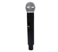Tbest Modèle de Microphone Portable en Métal Léger, Accessoire pour Cosplay, Performance sur Scène, Pratique de la Parole, Alliage D'aluminium ABS