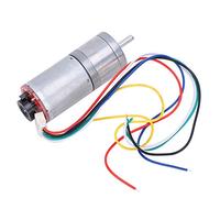 Tbest Moteur à Engrenages à Haute Couple avec Encodeur 12V, pour (DC12V