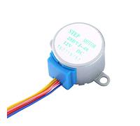 Tbest Moteur Pas à Pas 12V, Conception à 4 Phases, Taille Compacte | Compatible avec la puce ULN2003, câble à 5 fils, peut être utilisé en 2 phases