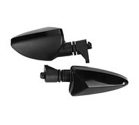 Tbest Motorcycle Turn Signal Light Indicator Lampe Clignoler avec ABS Plastic pour 800 2011-2013, 1050 2007-2013, 675 / R 2009-2014 et 675 2007-2013 (Noir fumé)