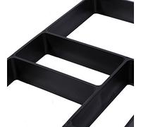 Tbest Moule à pavé de Jardin en Béton, 45 Cm, Utilisation Facile | Matériau PP, réutilisable, construire des sentiers uniques, pavage extérieur, projets de bricolage amusants