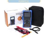 Tbest multimètre HDS120 Digital Oscilloscope Multimeter 2-in-1 20000 Counts True RMS Tester auto tableau Noir et bleu