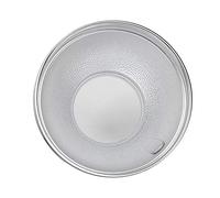 Tbest NiceFoto SN04 Support de Réflecteur Standard 55°, Accessoire D'éclairage Photographique en Alliage D'aluminium argenté pour Portrait Intérieur