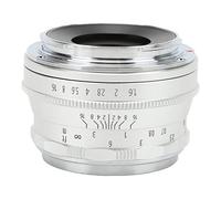 Tbest Objectif 35 Mm F1.6 APS-C, Angle de 42 ° Objectif à Prime Manuelle 35 Mm F1.6 avec Cache d' pour A3000 A6500 A6300 pour la Prise de Vue de Portraits