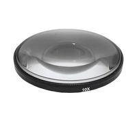 Tbest Objectif Macro 10X pour Caméra d'action GO Ultra Verre Optique à Fort Grossissement Photographie en Gros Plan avec Corps en Alliage D'aluminium et étui de Rangement