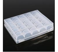 Tbest Organisateur de canette Boîte de bobines, caisse de plastique vide de bobines avec la boîte de rangement mercerie couture