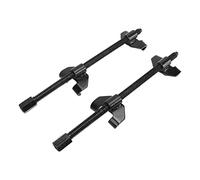Tbest Outil à Ressort Hélicoïdal, 2 Pièces, Compression Professionnelle de Ressort de Jambe de Force en Acier à Haute Teneur en Carbone pour Le Retrait et la Réparation de Suspension