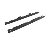 Tbest Outil D'alignement De Plaque D'embout en Acier Inoxydable pour des Mesures Et des Réglages Précis des Roues Voiture Camion SUV Véhicule (Black)