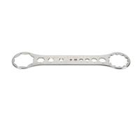 Tbest Outil de clé de Retrait et D'installation de Capuchon, Outil de Réparation de Fourche Avant de Vélo 8T-12T Clé de Fourche de Vélo en Acier Inoxydable pour Suntour pour Vélo RST