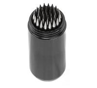 Tbest Outil de Façonnage de Pointe de Billard, Porte-clés en Alliage d'aluminium, Accessoire de Billard pour Poignée à Craie et Joueurs Professionnels (Black)