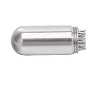 Tbest Outil de Façonnage de Pointe de Billard, Porte-clés en Alliage d'aluminium, Accessoire de Billard pour Poignée à Craie et Joueurs Professionnels (Silver)