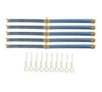 Tbest Outils de Cigare Tbest Kiss Fermoir Longs, 10pcs Sac à Main Flex