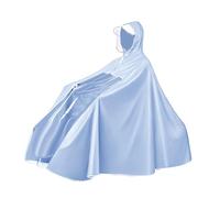 Tbest Pain Imperméable, Arc à L'épreuve du Corps Plein Plein Réutilisable de la Batterie électrique Poncho pour les Cyclistes (Type de vélo 3xl bleu)