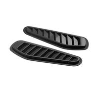 Tbest Paire de Couvre-Prise d'air de Capot de Voiture Universelle avec | Conception d\'admission décorative, s\'adapte à la plupart des véhicules, installation facile avec du ruban adhésif,