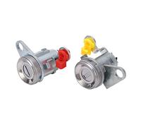 Tbest Paire de Cylindres de Voiture avec Clés 69052 12360 de Remplacement pour AE110 1996-2002 R L'ensemble de Portes de Cylindre Est un Remplacement pour AE110, Quel Prototype Correspond au Numéro