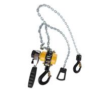 Tbest Palan à Levier, Charge de 500 Kg, Cliquet de Levage Portable avec Chaîne de 1,5 M, Extracteur de Crochets Rotatifs à 360 ° pour Atelier de Construction, Garage