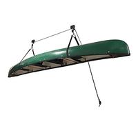 Tbest Palan de Rangement pour Le Kayak, Système de Poulie de AU Plafond avec Système de Poulie Suspendu, Rangement pour canoë et Planche à Pagaie Au-Dessus de la Tête