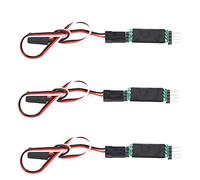 Tbest Panneau de Commande de Lampe à LED, Télécommande de Voiture, Troisième Canal, Récepteur de Lumière, Interrupteur de Cordon, Accessoire de Pièce de Voiture RC