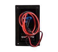 Tbest Panneau de Test de Batterie Double LED, Interrupteur Marin 12V | Matériau résistant aux UV, Indicateurs LED verts, Facile à installer, Convient aux utilisations marines et automobiles