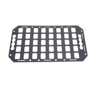 Tbest Panneau Molle en Aluminium Robuste et Léger pour Plateau de Camion, Compatible avec Les Rails en L, pour SUV, Pick-ups, Camions, Camping-Cars et remorques. Dimensions : 42,2 X
