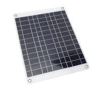 Tbest Panneau Solaire 50W avec Contrôleur étanche | Monocristallin, Portable, Installation facile, Usage domestique, Extérieur