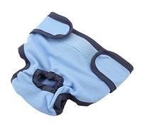 Tbest Pantalon de Polyester pour Chiens Bande élastique Réglable pour Empêcher Le Harcèlement Sexuel Pantheler Physiologique (S)