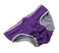 Tbest Pantalon de Polyester pour Chiens Bande élastique Réglable pour Empêcher Le Harcèlement Sexuel Pantheler Physiologique (XL)