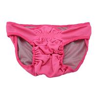 Tbest Pantalon de Polyester pour Chiens Bande élastique Réglable pour Empêcher Le Harcèlement Sexuel Pantheler Physiologique (S)