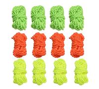 Tbest Paquet de 10 Cordes de Remplacement pour Yo-Yo, Cordes à Billes Yoyo 1., 24 Brins en Coton et Nylon pour - Réactifs et Insensibles (12 Paquets de 10 brins)