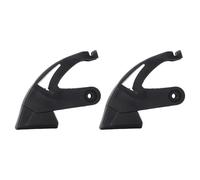 Tbest Patins à Roues Alignées Frein de Remplacement Bouchon en Caoutchouc Antidérapant Patin Plaquette de Frein avec Vis pour Intérieur Extérieur Patinage Hommes Femmes Noir