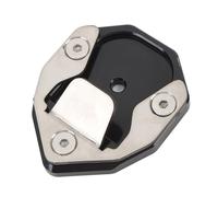 Tbest Patte de Béquille Moto pour Himalayan Scram 411 | Plaque d\'extension de béquille latérale en alliage d\'aluminium, coussinet de pied à stabilité améliorée, pour 2018 à 2024