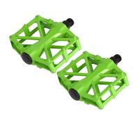 Tbest pédales en aluminium 1 paire de pédales de vélo en aluminium durables antidérapantes pour vélo de route VTT (vert)