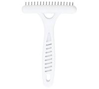 Tbest Peigne de Démêlage pour Chien à Double Rangée pour Animaux de Compagnie - Outil d'épilation du sous-Poil pour Les Races à Poil épais, Toilettage Doux avec Poignée Ergonomique Antidérapante