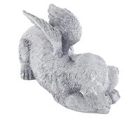 Tbest Pet Memorial Angel Statue Garden Statue Tombe Decoration et Sun Changed Pet pour Une Utilisation en Plein Air (Chien Ange)