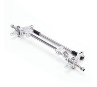 Tbest Pièces de Rechange d'essieu Avant sans Puissance pour Remorque 1/14, Modèle de Voiture Rc, Mise à Niveau en Alliage d'aluminium, Assemblage à Monter Soi-même