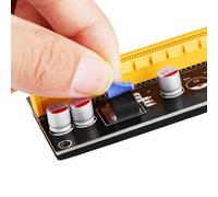 Tbest Pièces et Remplacement d'outils, Coussinet Thermique pour Processeur 100x100x2mm Coussinets en Silicone Conducteurs de Refroidissement du Dissipateur Thermique Noir (Blue)