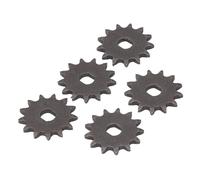 Tbest Pignon de Chaîne T8F 13T, Pignon de Moteur en Acier Haute Résistance pour Vélo de Poche 47cc 49cc, Scooter électrique ATV 10mm de Diamètre Intérieur 5 Pièces
