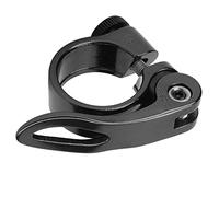 Tbest Pince de Poteau de Selle de Vélo, 28,6 Mm à Libération Rapide en Aluminium Léger en Alliage Bike Set-Post Clamp pour 25,4 Mm de Route et équipement Fixe (Black)