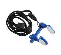 Tbest Pince Nez de Plongée, Design en Alliage D'Aluminium Ajustable | Antidérapant, Confortable d\'utilisation, Ajustement ergonomique, Longe anti-chute, Matériau léger