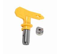 Tbest Pistolet de Pulvérisation sans Air, Buse, Embout en Acier Tungstène | Matériau de qualité, Excellente atomisation, Nettoyage facile, Idéal pour la peinture au latex