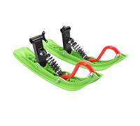 Tbest Planche de Luge à Neige pour VTT, Freins à Disque, Skis de Motoneige Antidérapants Robustes pour Les Aventures Hivernales, compatibilité avec Les VTT