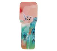 Tbest Planche de Virage de Patinage sur Glace, Panneau de Virage en Plastique de stabilité Portable pour la Pratique du Bilan de Patinage Artistique (Paysage)